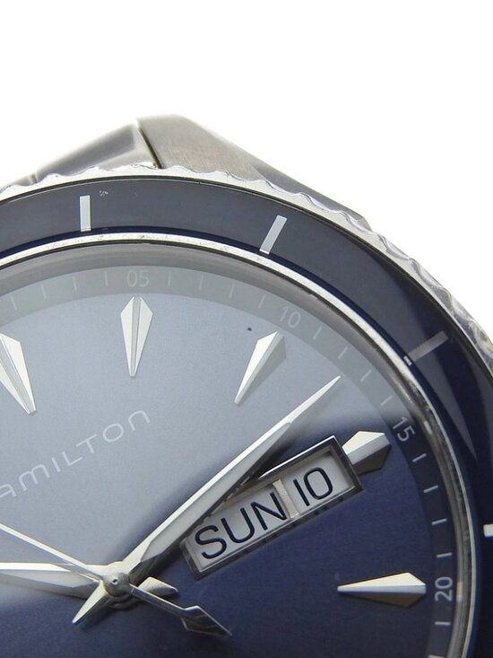 HAMILTON Jazz master Watches H375510 NavyDial Stainless Steel Quartz Analo... main image 6